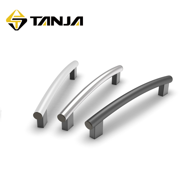TANJA L21弧形亞光飾面管式手柄機床把手 機械設備把手