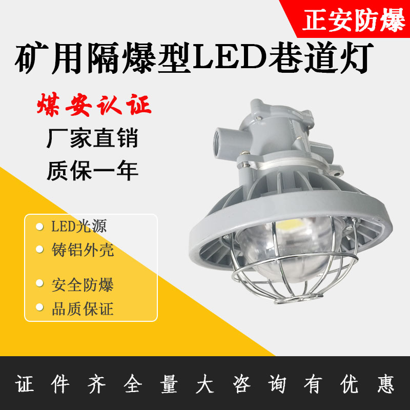 正安防爆礦用隔爆型LED巷道燈DGS24/127L