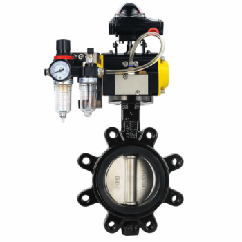 LT型蝶閥 氣動凸耳蝶閥 氣動單夾式蝶閥